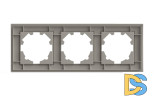 Рамка трехместная ELBI Zena 500-010200-227