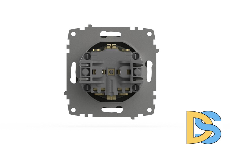 Розетка с заземлением ELBI Zena Vega 609-011100-217