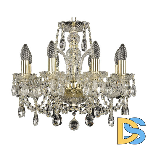 Подвесная люстра Bohemia Ivele Crystal 105/8/141 G