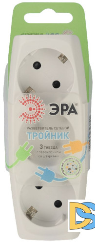 Разветвитель электрический Эра SP-3e-I Б0002370