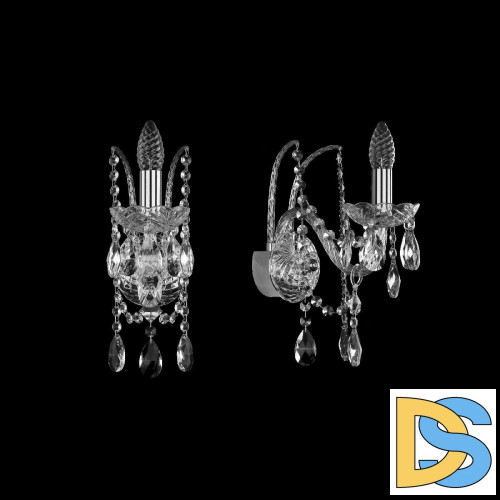 Бра Bohemia Ivele Crystal 1411B/1/160 Ni