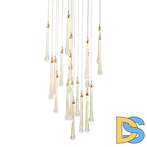 Подвесной светильник Delight Collection Teardrop OM801670-19-G