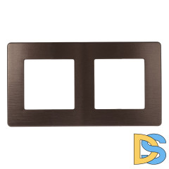 Рамка для розеток и выключателей на 2 поста Эра 12-5102-13 Б0052516