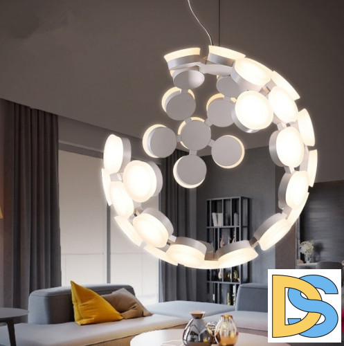 Подвесной светильник Delight Collection Scopas 9066P silver