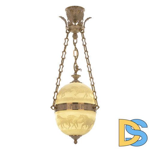 Подвесной светильник Bohemia Ivele Crystal 71000P/25 GW Horse Y8 FH1S