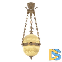 Подвесной светильник Bohemia Ivele Crystal 71000P/25 GW Horse Y8 FH1S