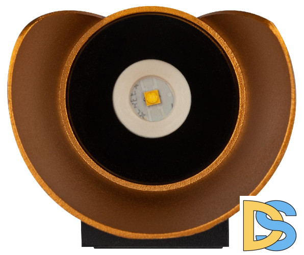 Архитектурный светильник Эра WL42 BK+GD Б0054420