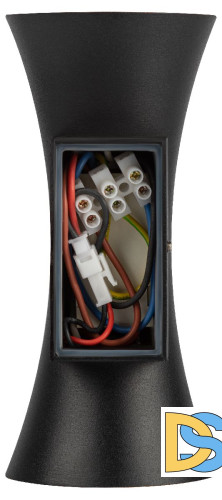 Архитектурный светильник Эра WL42 BK+GD Б0054420