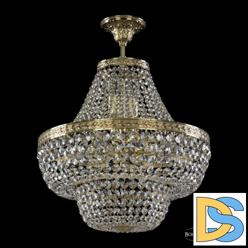 Люстра на штанге Bohemia Ivele Crystal 19101/H1/45IV G