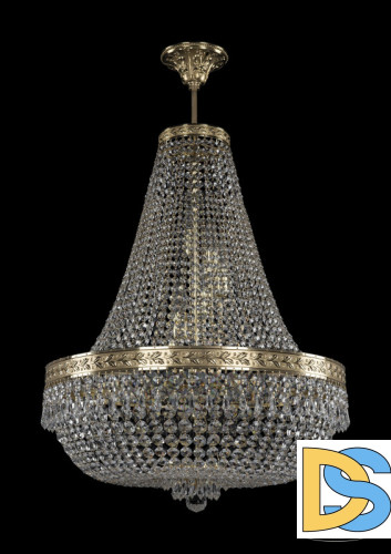 Люстра на штанге Bohemia Ivele Crystal 19271/H2/60IV G