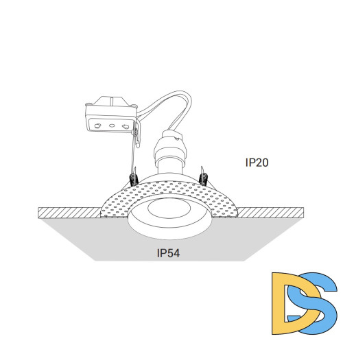 Встраиваемый светильник Nowodvorski Echo 8371