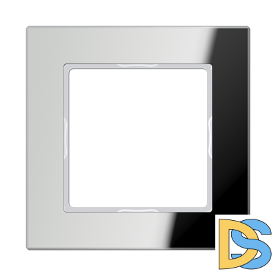 Рамка одноместная Jung AC581GLSI