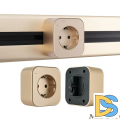 Трековая розетка Arte Milano Am-track-sockets 380022TS/ES Gold