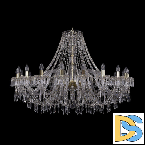 Подвесная люстра Bohemia Ivele Crystal 1403/20/460 G