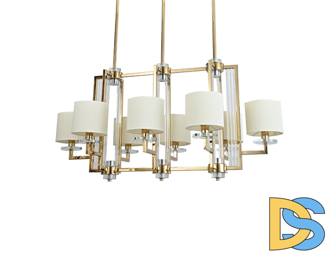 Люстра на штанге Newport 35408/S gold без абажуров М0069061