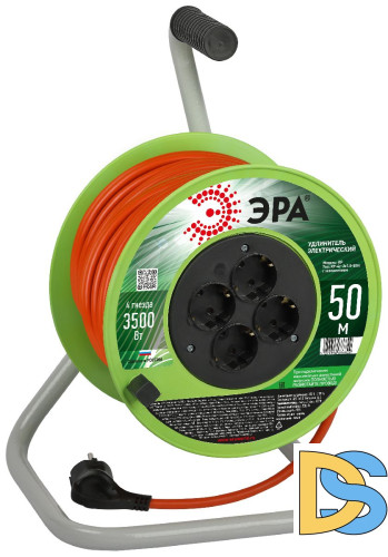 Удлинитель силовой Эра RP-4e-3x1.5-50m Б0056104