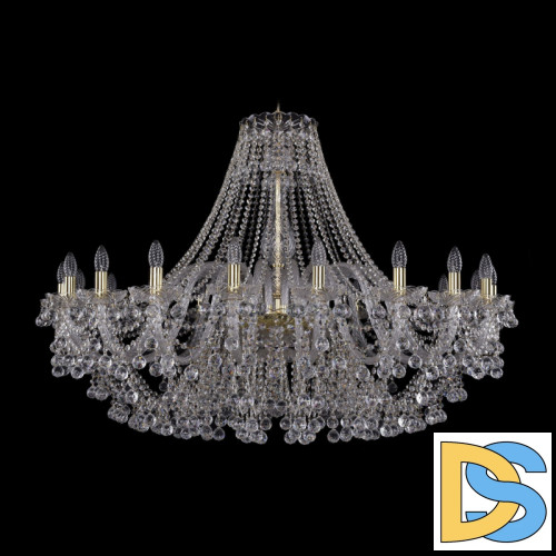 Подвесная люстра Bohemia Ivele Crystal 1409/20/460 G