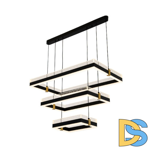 Подвесная люстра LED4U L7800-700 BK