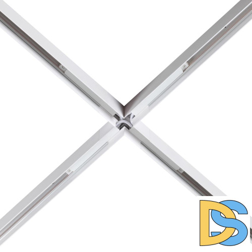 Соединитель с токопроводом для шинопровода Х-образный Novotech Flum 135127