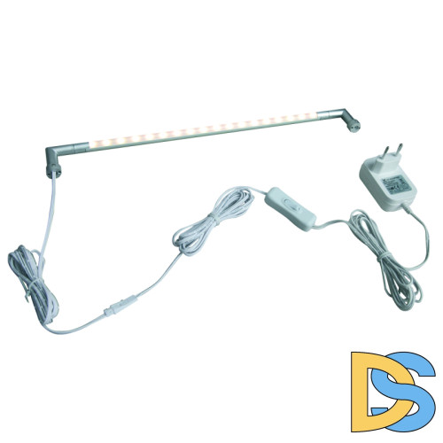 Подсветка для зеркал Uniel ULM-F31-5,5W/NW IP20 SILVER картон