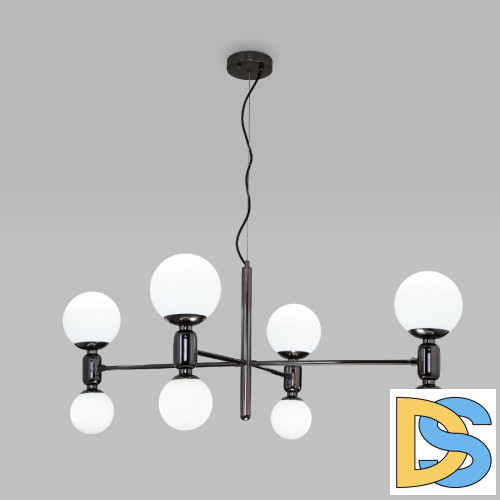 Подвесная люстра Eurosvet Bubble 30182/8 черный жемчуг a063206