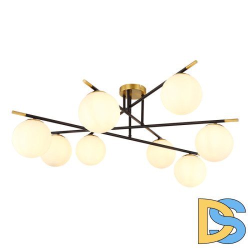 Потолочная люстра Arte Lamp Alcor A2224PL-8BK
