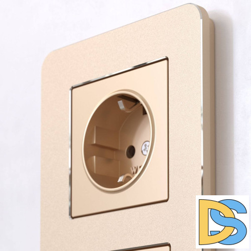 Рамка на 3 поста Werkel Platinum шампань 4690389184499 W0032611