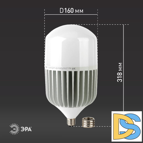 Лампа светодиодная Эра E40 100W 4000K LED POWER T160-100W-4000-E27/E40 Б0032089