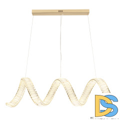 Подвесная люстра Crystal Lux MUSIKA SP100W LED L1200 GOLD