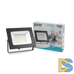Прожектор светодиодный Gauss Elementary 70W 4000К 613100270