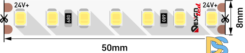 Светодиодная лента DesignLed DSG2140-24-MT-33 006609
