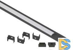 Комплект с врезным анодированным профилем Эра 2206B Б0062792