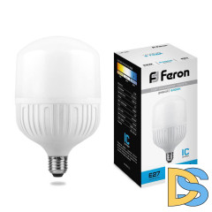 Лампа светодиодная Feron E27 25W 6400K Цилиндр Матовая LB-65 25887