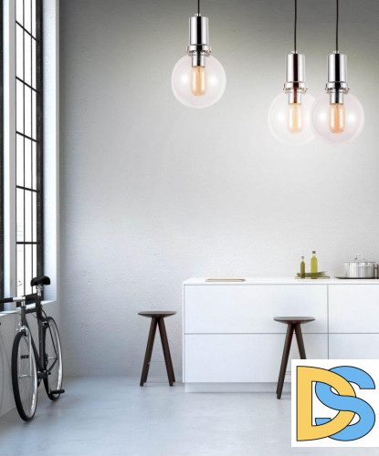 Подвесной светильник Lumina Deco Dorito LDP 1212-150 GY+CHR