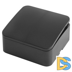 Выключатель двухклавишный Stekker София MSW10-20-02 49293