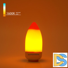 Светодиодная лампа Elektrostandard свеча матовая E14 3W 1600K 4690389174278
