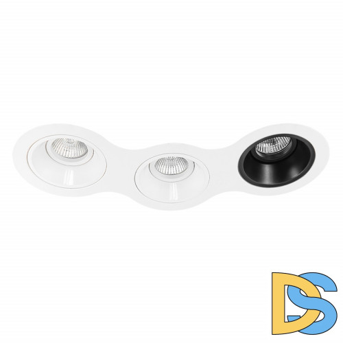 Встраиваемый светильник Lightstar D696060607 (214696+214606+214606+214607)