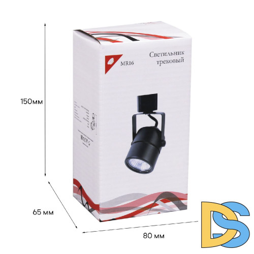 Трековый однофазный светильник Reluce 16020-9.3-001CT MR16 BK