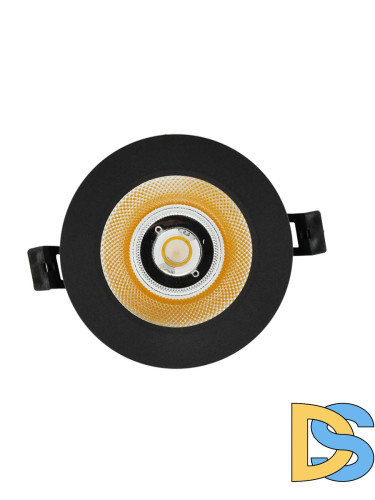 Встраиваемый светильник Elvan VLS-505R-10W-WW-Bk