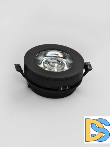Встраиваемый светильник Elvan VLS-505R-10W-WW-Bk