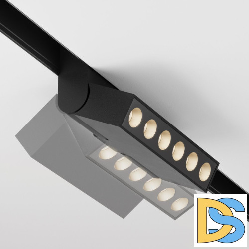 Трековый светодиодный светильник Maytoni Technical Points rot TR033-2-6W3K-B