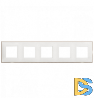 Рамка 5-я Белый/Сатин Btichino Classia