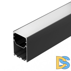 Алюминиевый профиль Arlight LINE-S-5075-2500 BLACK 041848