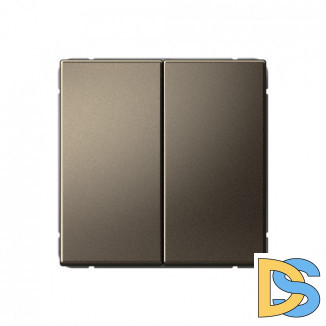 2-клавишный переключатель, сх. 6/2, 10АХ, Schneider Electric Art Gallery, цвет Мокко, GAL000665