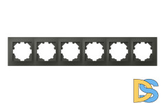 Рамка шестиместная ELBI Vega 510-011100-252