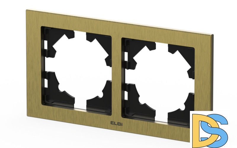 Рамка двухместная ELBI Arya 511-021200-226