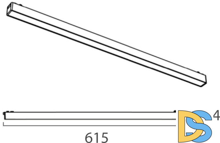 Трековый магнитный светильник Italline Kreator IT09-9013 black 3000K