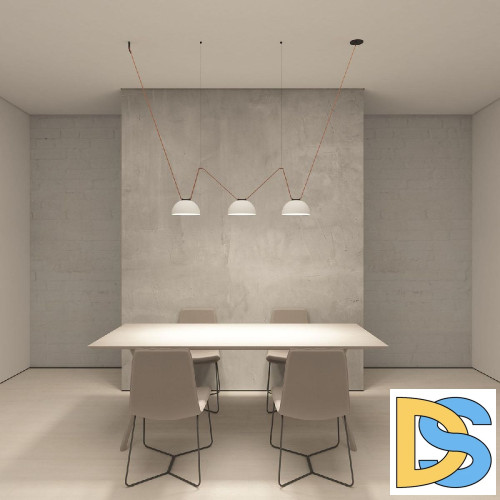 Трековый однофазный светильник Denkirs Belty Flow DK5561-WH+BK