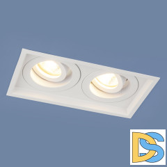 Встраиваемый светильник Elektrostandard 1071/2 MR16 WH белый 4690389097959