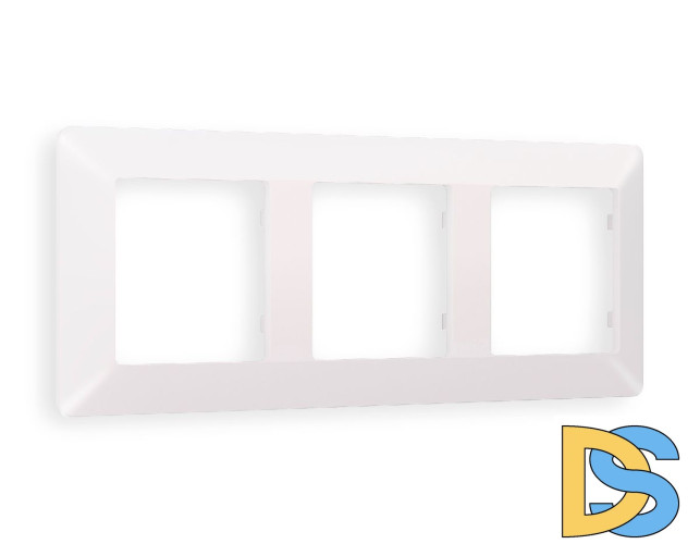 Рамка трехместная Ambrella Volt Line AF110203